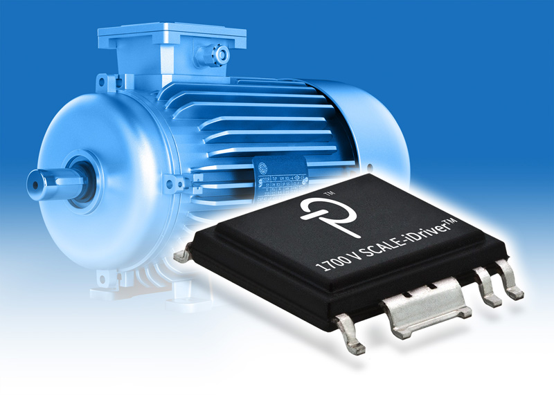 Compact, Efficient SCALE-iDriver™ IC Family from Power Integrations Supports 1700 V IGBTs 